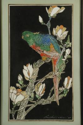 1924 (cat 122) Parrot (en relieve)