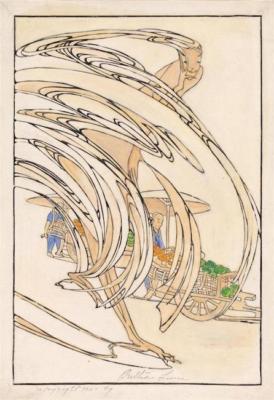 1924 (cat 091) Peking Dust (en relieve)