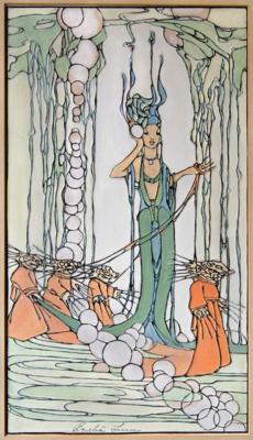 1935 (cat 182) Sea King's Daughter (en relieve)