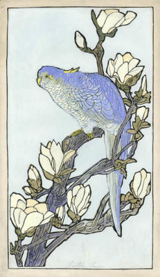 1924 (cat 122) Parrot (sbalzato)