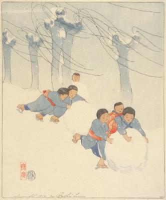 1909 (cat 32) Snow Balls