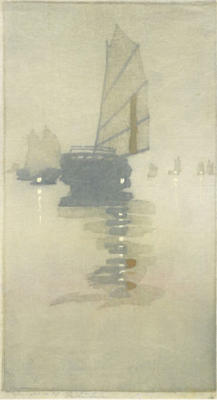 1908 (cat 28) Junks in Inland Sea