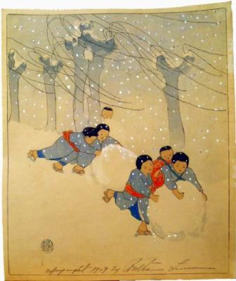 1909 (cat 31) Snow Balls