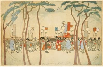 1914 (cat 55) Procession