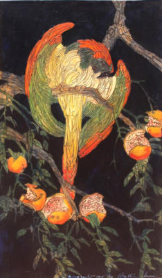 1924 (cat 115) Pomegranate