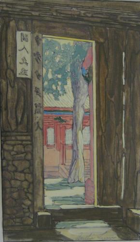 1924 (cat 119) Garden Door (raised)