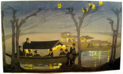 1912 (cat 51) On the River