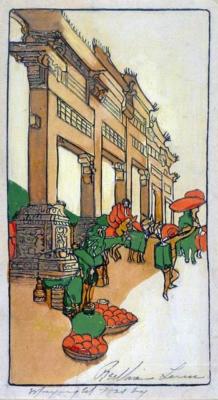 1922 (cat 81) Gateway of Kings, Wei-hai-wei (en relief)