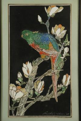 1924 (cat 122) Parrot (en relief) 
