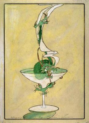 1937 (cat 199) Green Dragon Cocktail
