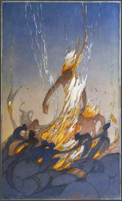 1929 (cat 137) God of Fire