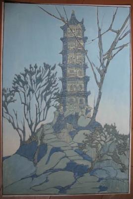 Comparaison 1936 Porcelain Pagoda raised
